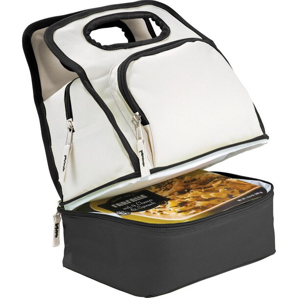 Color Dip Dual Compartment Lunch Cooler